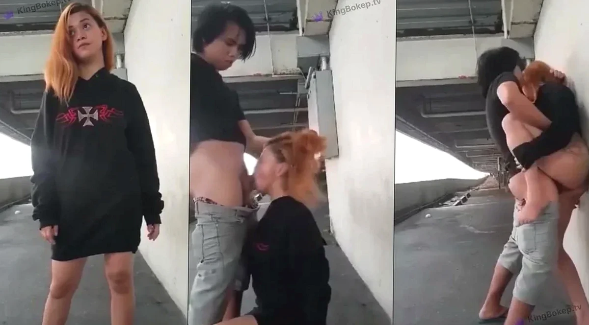 Bokep Indo Tante Punk in Love Anak Pank Main di Parkiran Sambil Berdiri dan Berlari Cewenya Kurang Puas